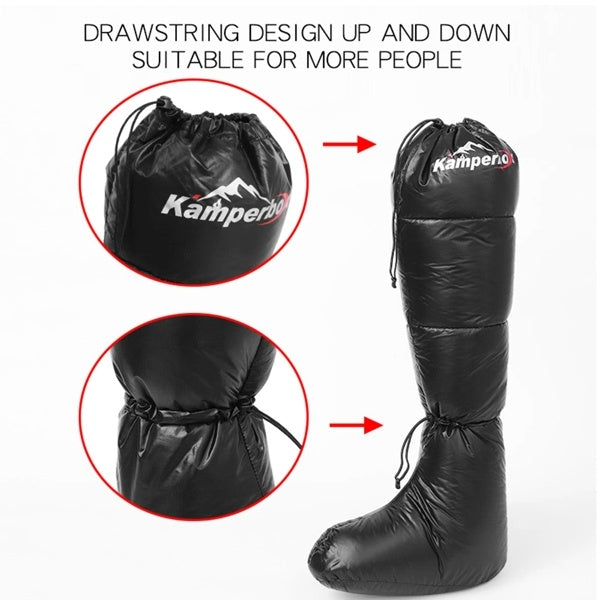Camping Down Socks Down Boots Sleeping Bag Socks Down Boots Camping