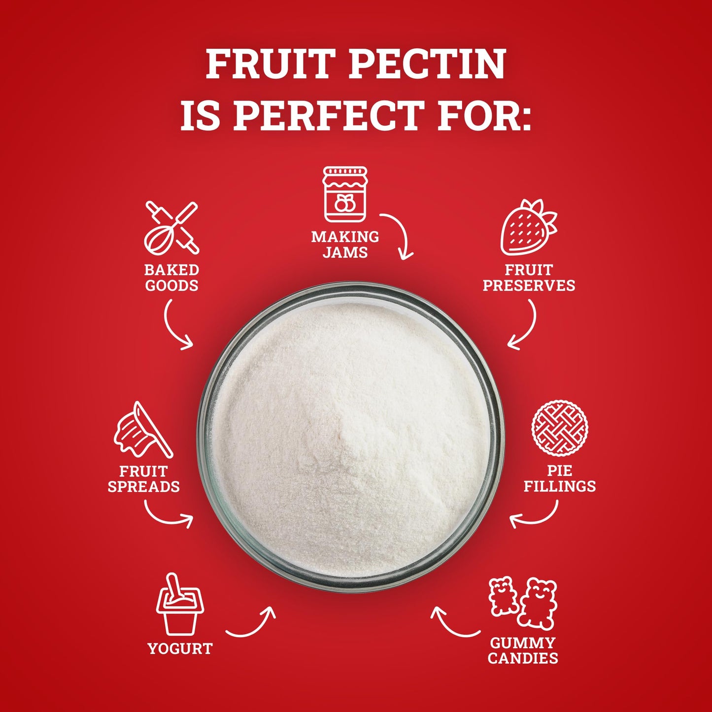 Hoosier Hill Farm Fruit Pectin, 6LB (Pack of 1)