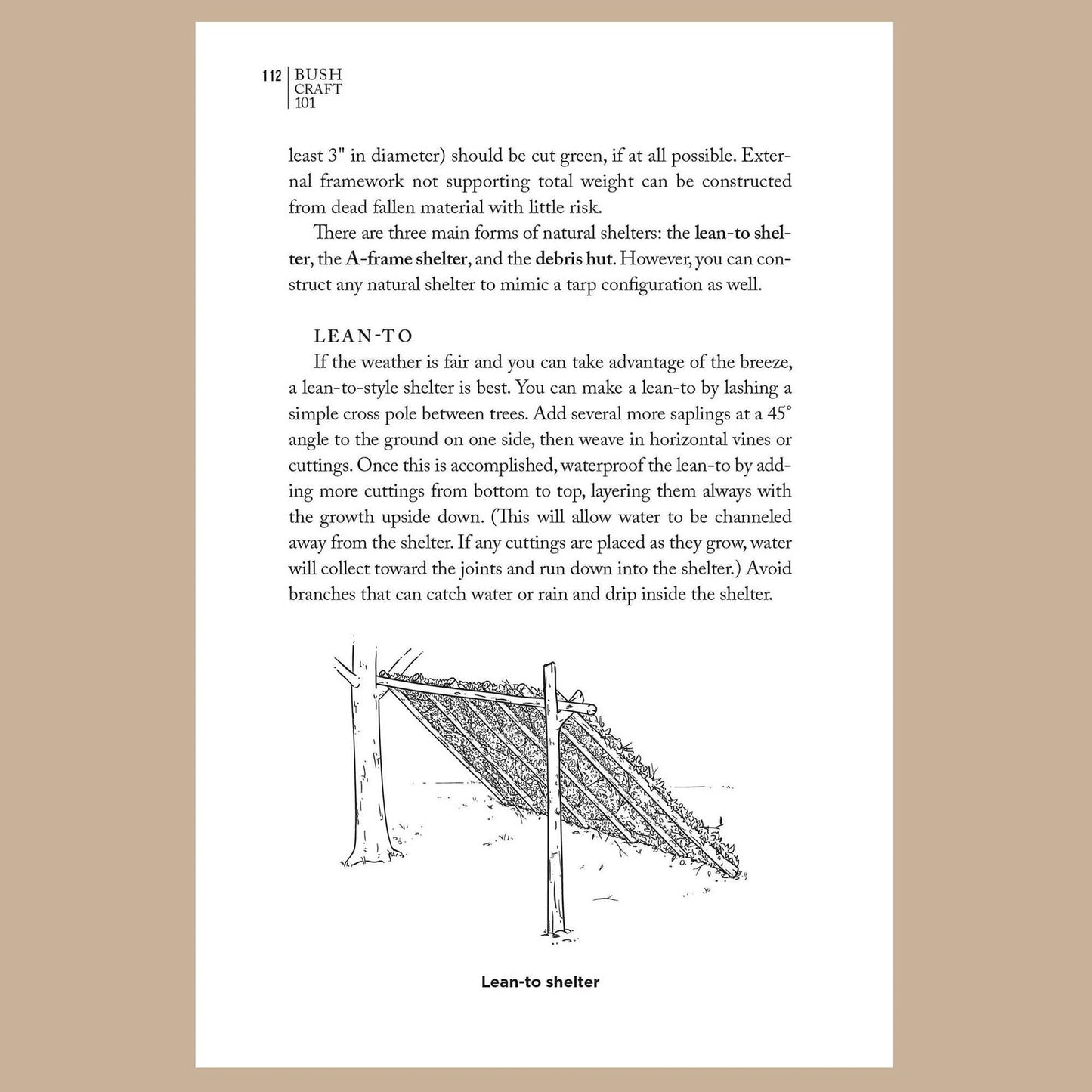 : Bushcraft 101: a Field Guide to the Art of Wilderness Survival (Paperback)