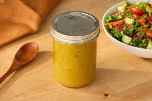 Ball Wide Mouth Glass Mason Jars with Lids and Bands, Used for Canning, Pickling, Juice, Jam, Jelly, Quart Size 32 Ounce (Pack of 2)