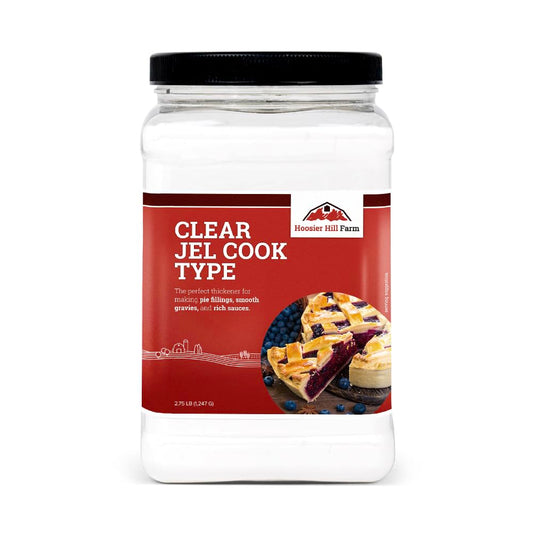 Hoosier Hill Farm Clear Jel Thickener (Cook-Type), 3LB (Pack of 1)