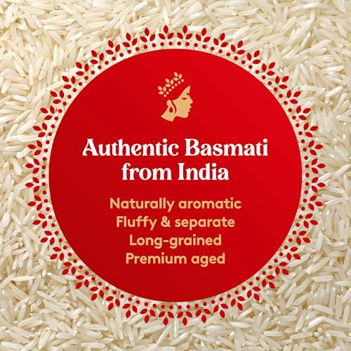 Royal - Naturally Aged Authentic Long Grain Indian White Basmati Rice - 15 lbs