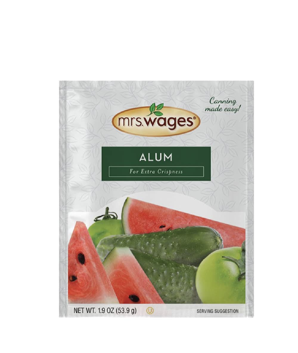Mrs. Wages Pickle Mix, Xtra Crunch, Easy-To-Use, Fast Results, Great Taste & Crispness, Ensures Crunchiness, 5.5 oz Jar (Pack of 1)