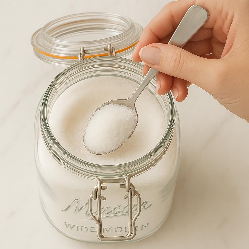 kitchentoolz 64 oz Mason Jars Wide Mouth with Airtight Lids – Set of 2 Half Gallon Glass Jar with Lid – Large Mason Jars with Lids for Kitchen Pantry, Storage, and Canning