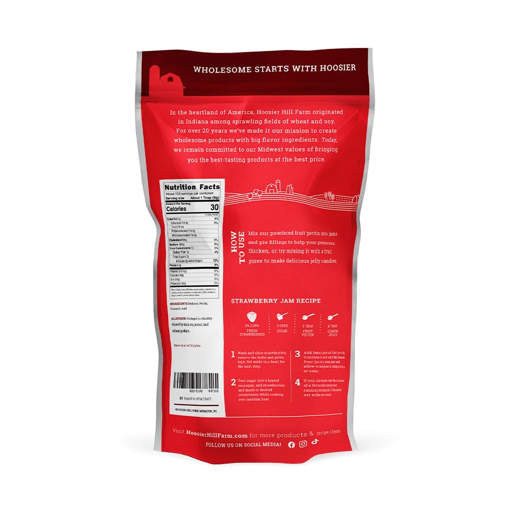 Hoosier Hill Farm Fruit Pectin, 6LB (Pack of 1)