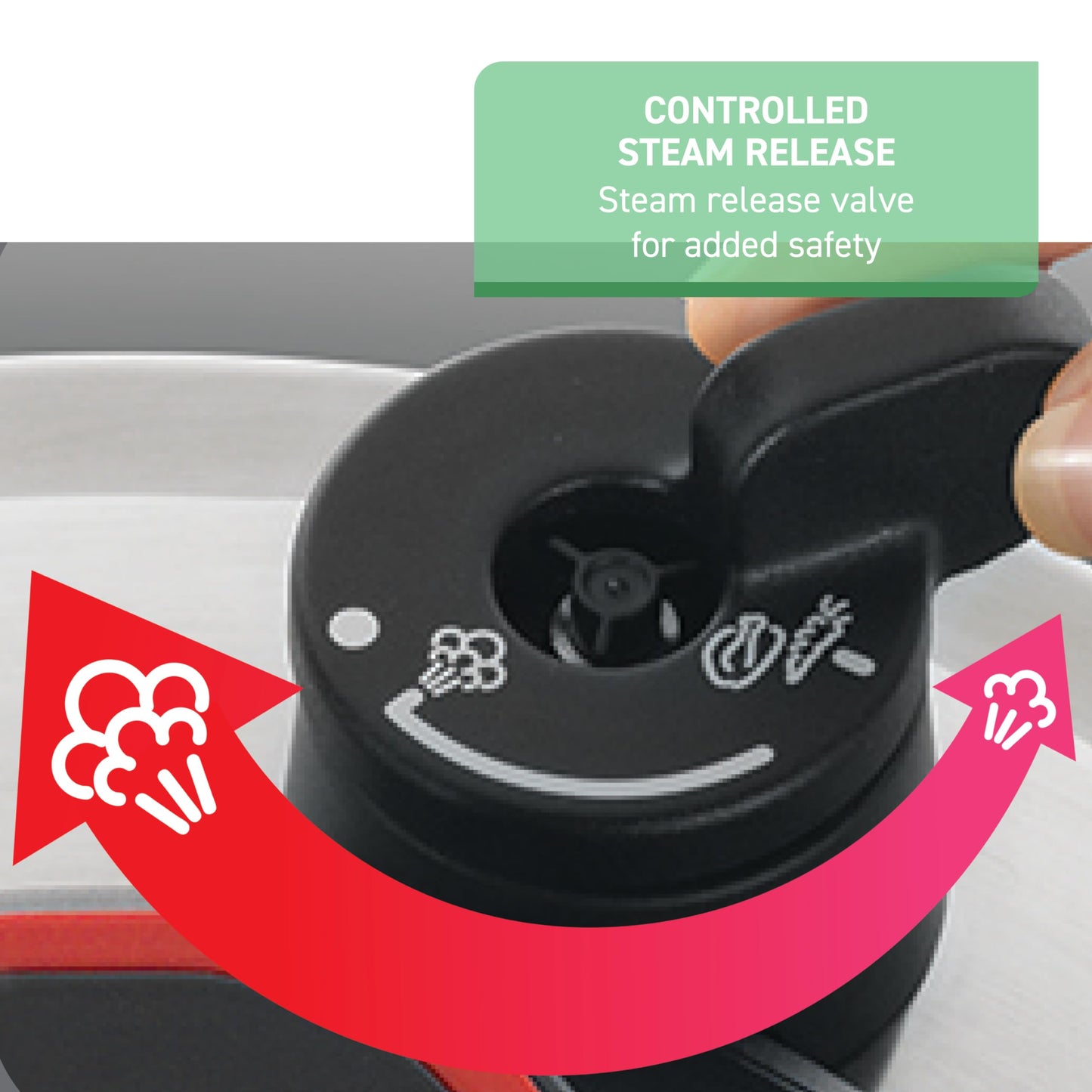 T-fal Pressure Cooker Aluminum Pressure Canner, 22 Quart, 3 PSI Settings, Cookware, Pots and Pans, Large Capacity, Cooling Racks, Recipe Booket, Canning Vegetables, Meats, Poultry, Seafood, Silver