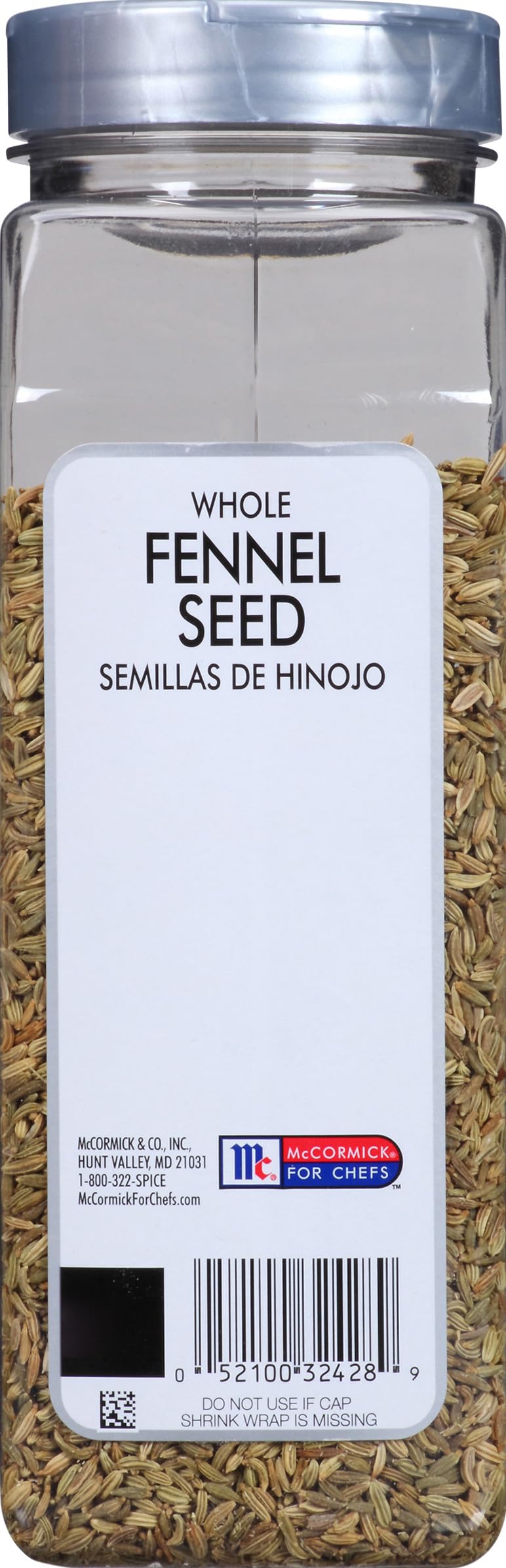 McCormick Culinary Whole Yellow Mustard Seed, 22 oz - One 22 Ounce Container of Yellow Mustard Seeds, Perfect for Pickling, House-Made Rubs and Dips
