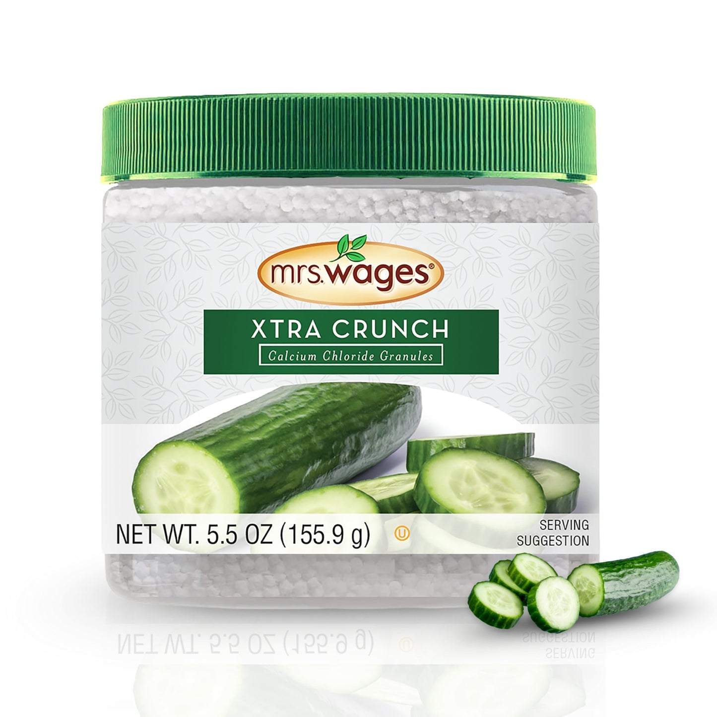 Mrs. Wages Pickle Mix, Xtra Crunch, Easy-To-Use, Fast Results, Great Taste & Crispness, Ensures Crunchiness, 5.5 oz Jar (Pack of 1)