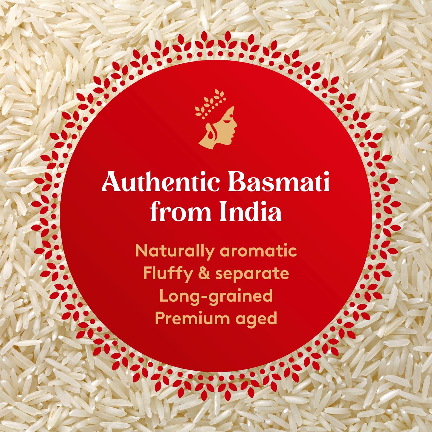 Royal - Naturally Aged Authentic Long Grain Indian White Basmati Rice - 15 lbs