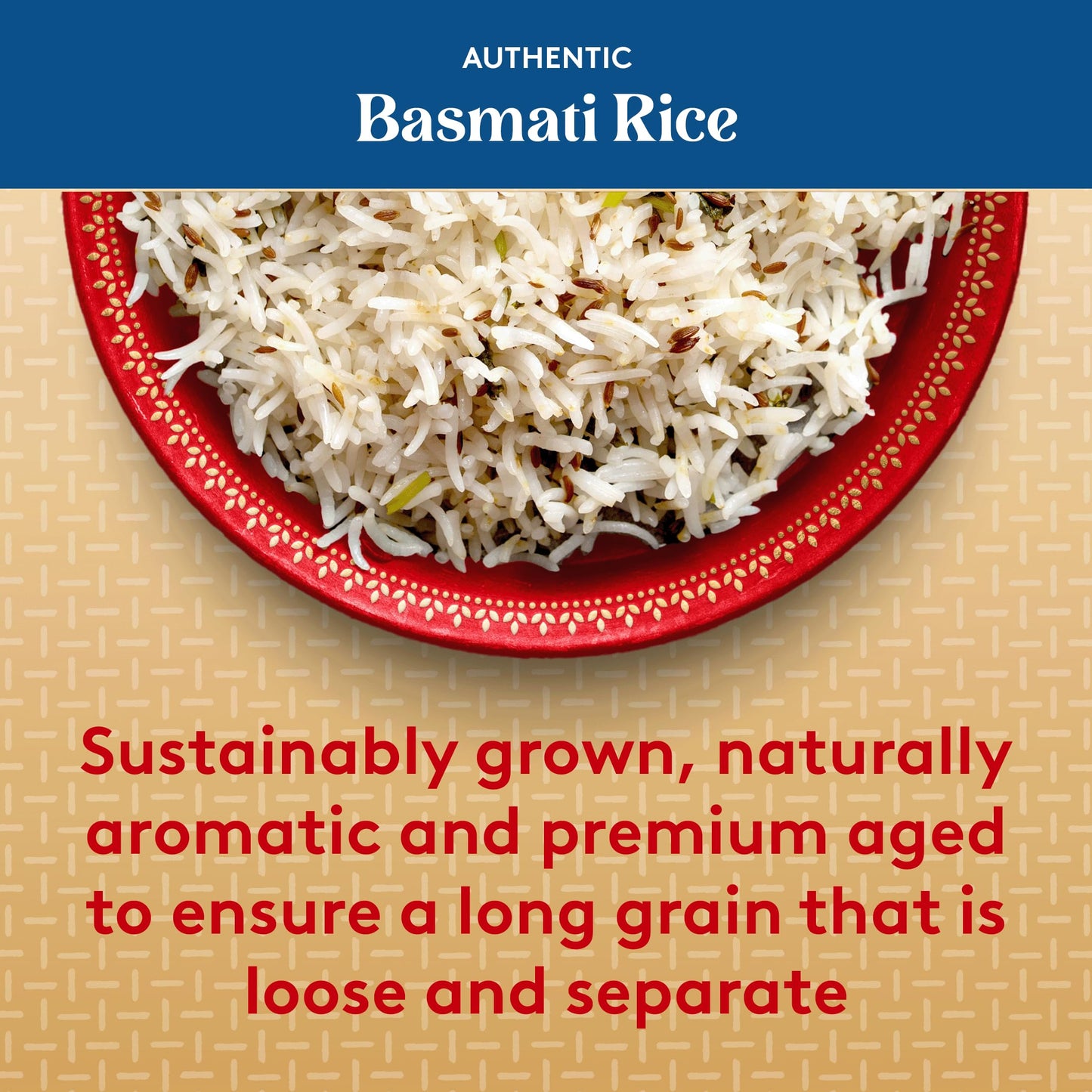 Royal - Naturally Aged Authentic Long Grain Indian White Basmati Rice - 15 lbs