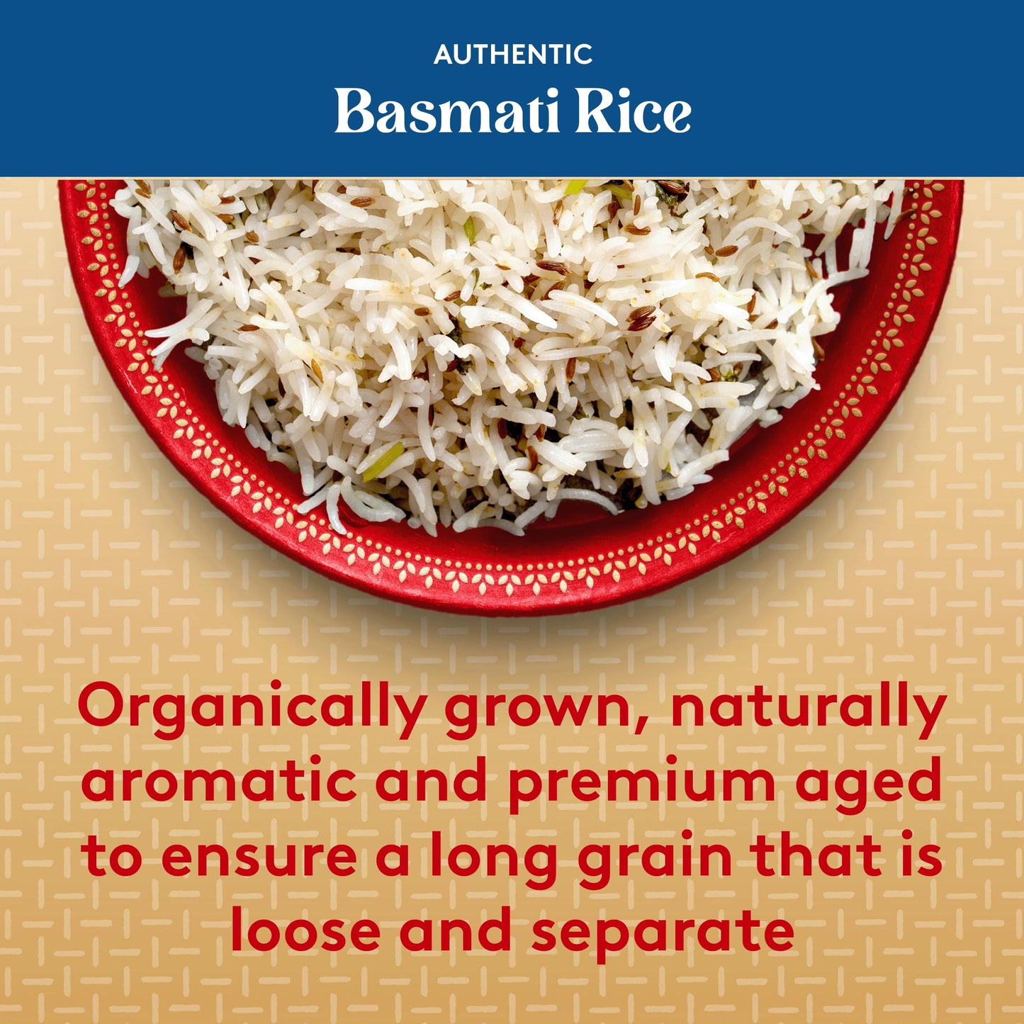 Royal - Naturally Aged Authentic Long Grain Indian White Basmati Rice - 15 lbs