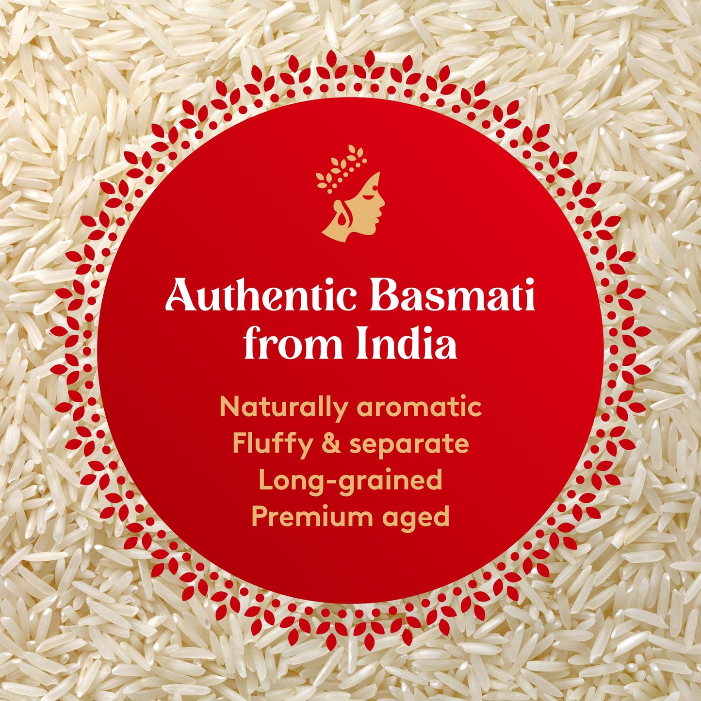 Royal - Naturally Aged Authentic Long Grain Indian White Basmati Rice - 15 lbs