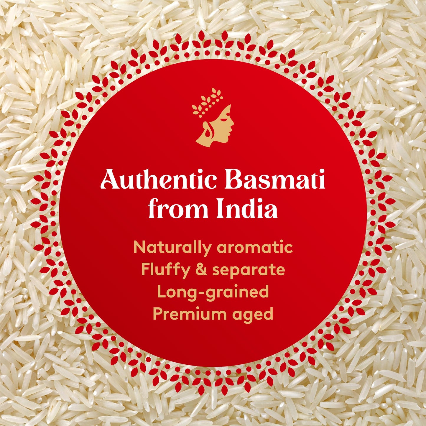 Royal - Naturally Aged Authentic Long Grain Indian White Basmati Rice - 15 lbs