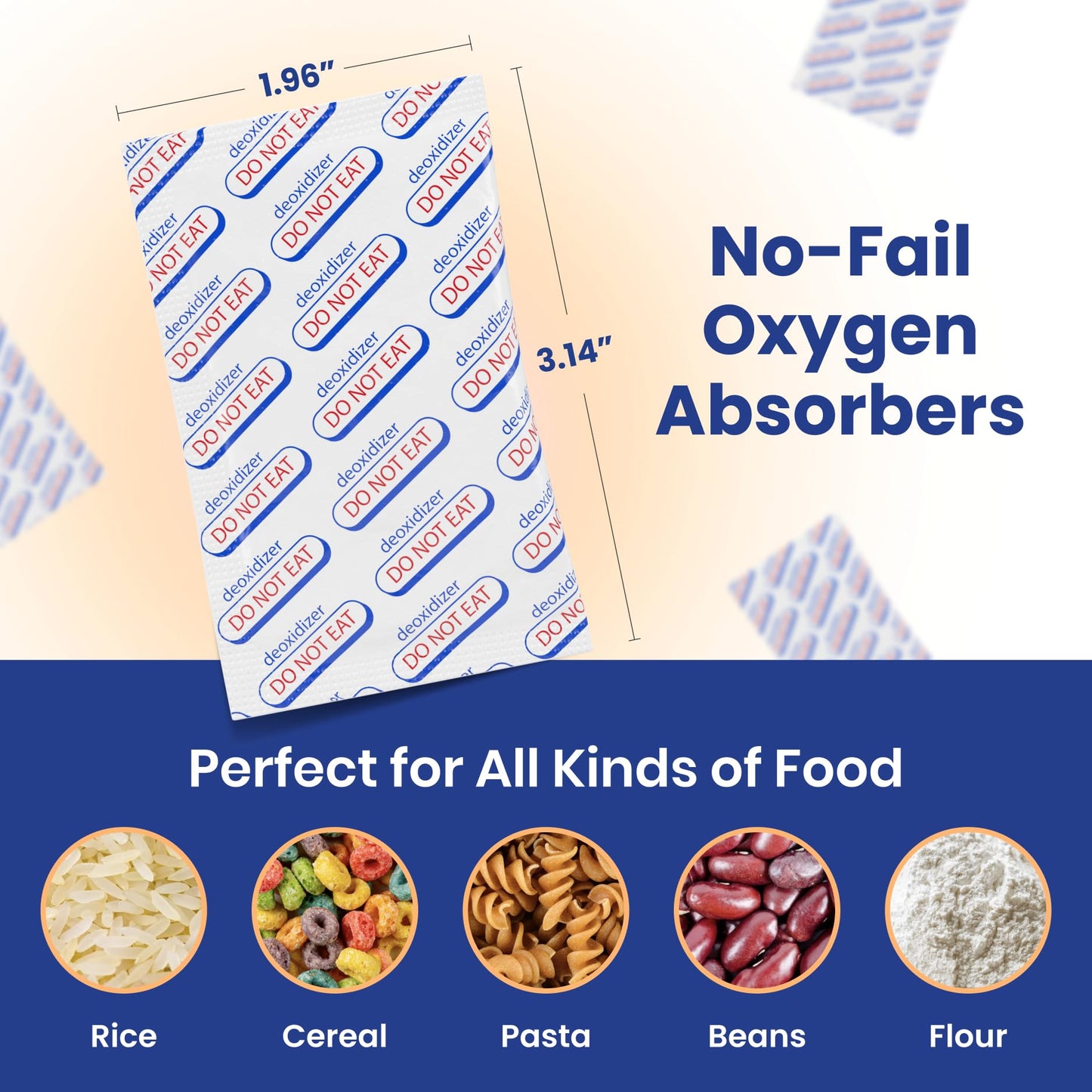 Wallaby 2500cc Oxygen Absorbers - 20 Count (Individually Sealed) - for Long Term Food Storage & Survival, Mylar Bags, Canning, Harvest Right Freeze Dryer