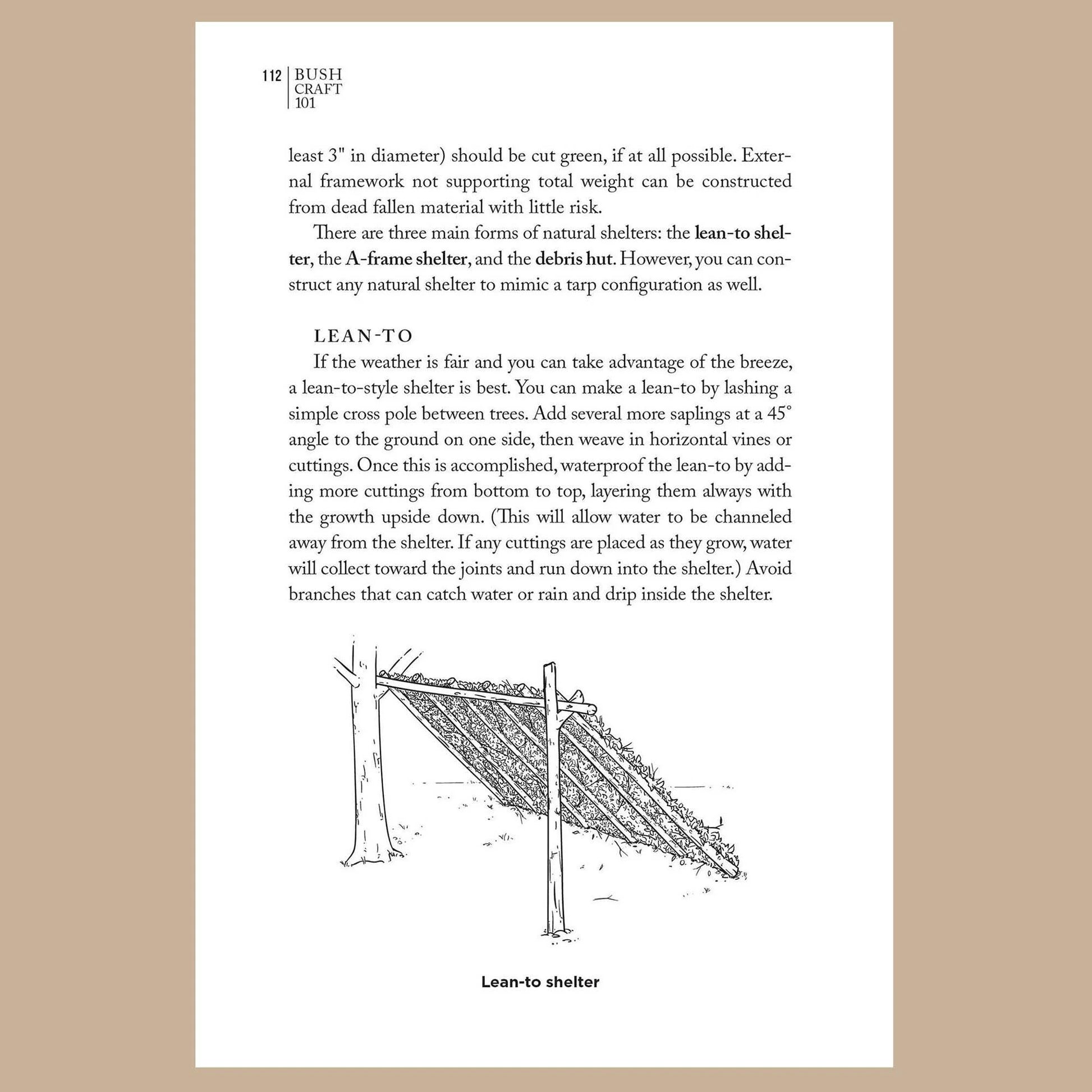 : Bushcraft 101: a Field Guide to the Art of Wilderness Survival (Paperback)