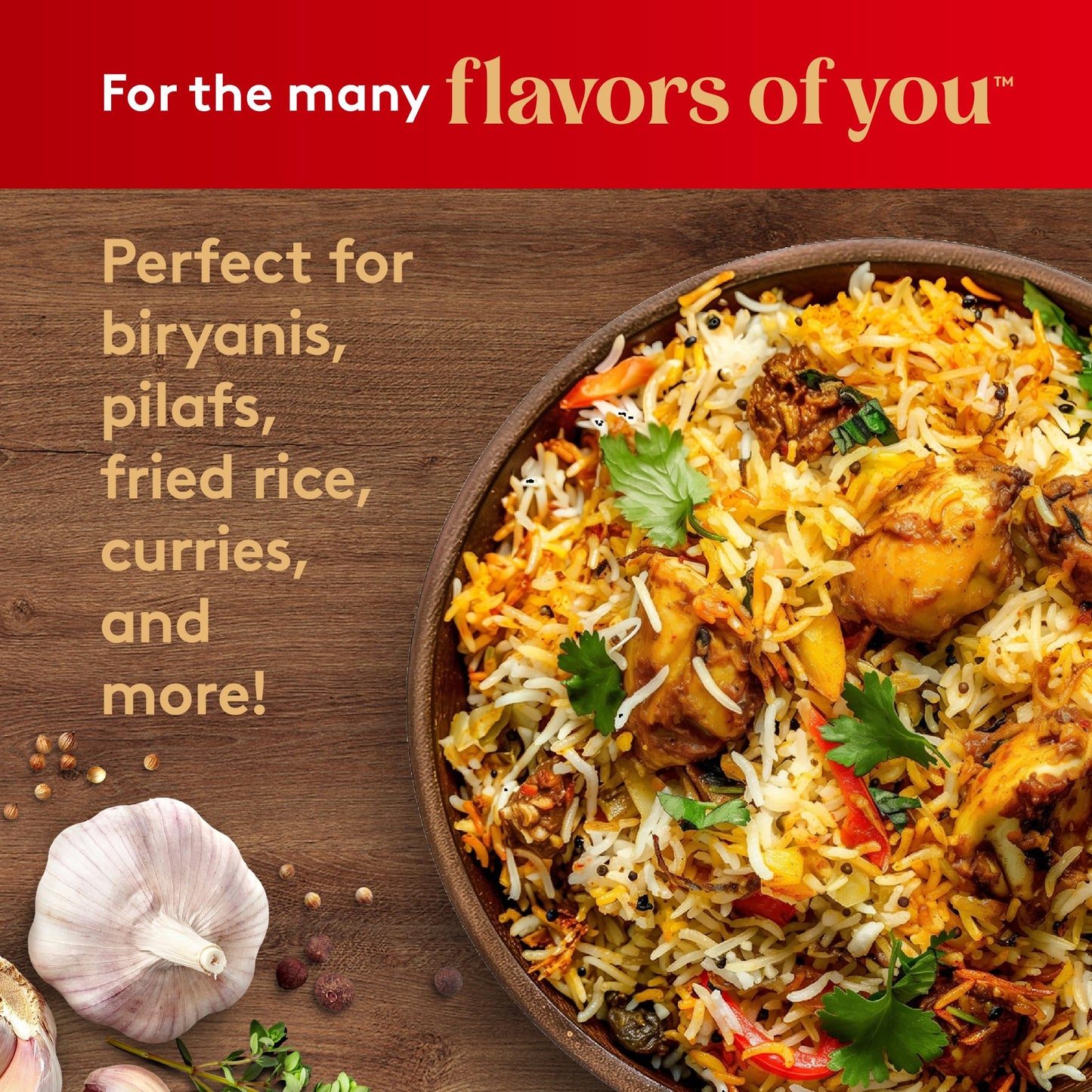 Royal - Naturally Aged Authentic Long Grain Indian White Basmati Rice - 15 lbs