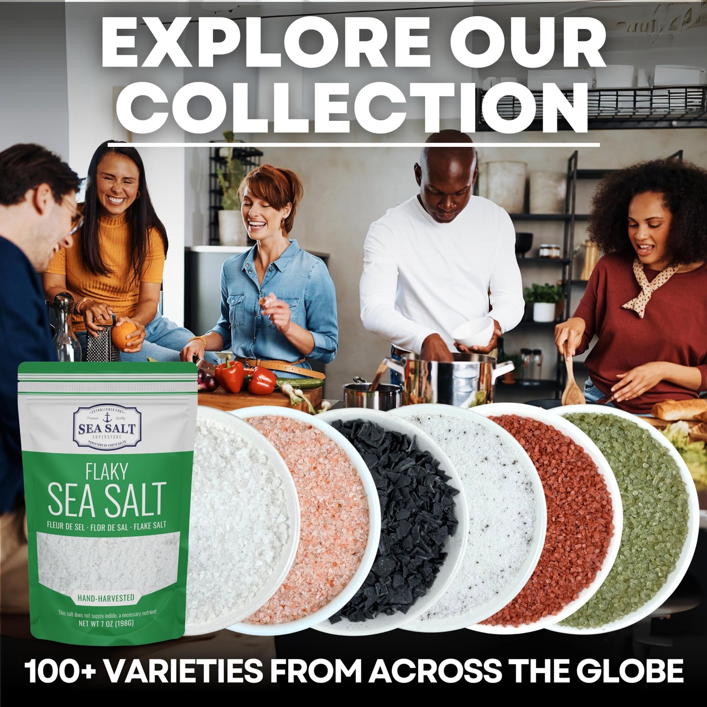 Pickling & Canning Pickling & Curing Salt for Natural Preserving, Fine Kosher Salt for Brining, 14 oz Bag Non Iodized