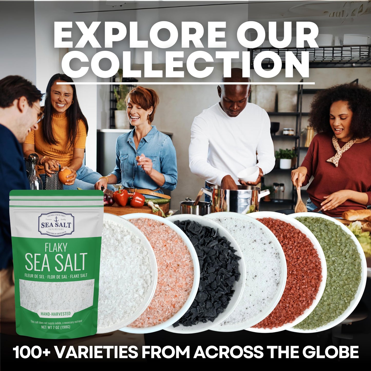 Pickling & Canning Pickling & Curing Salt for Natural Preserving, Fine Kosher Salt for Brining, 14 oz Bag Non Iodized