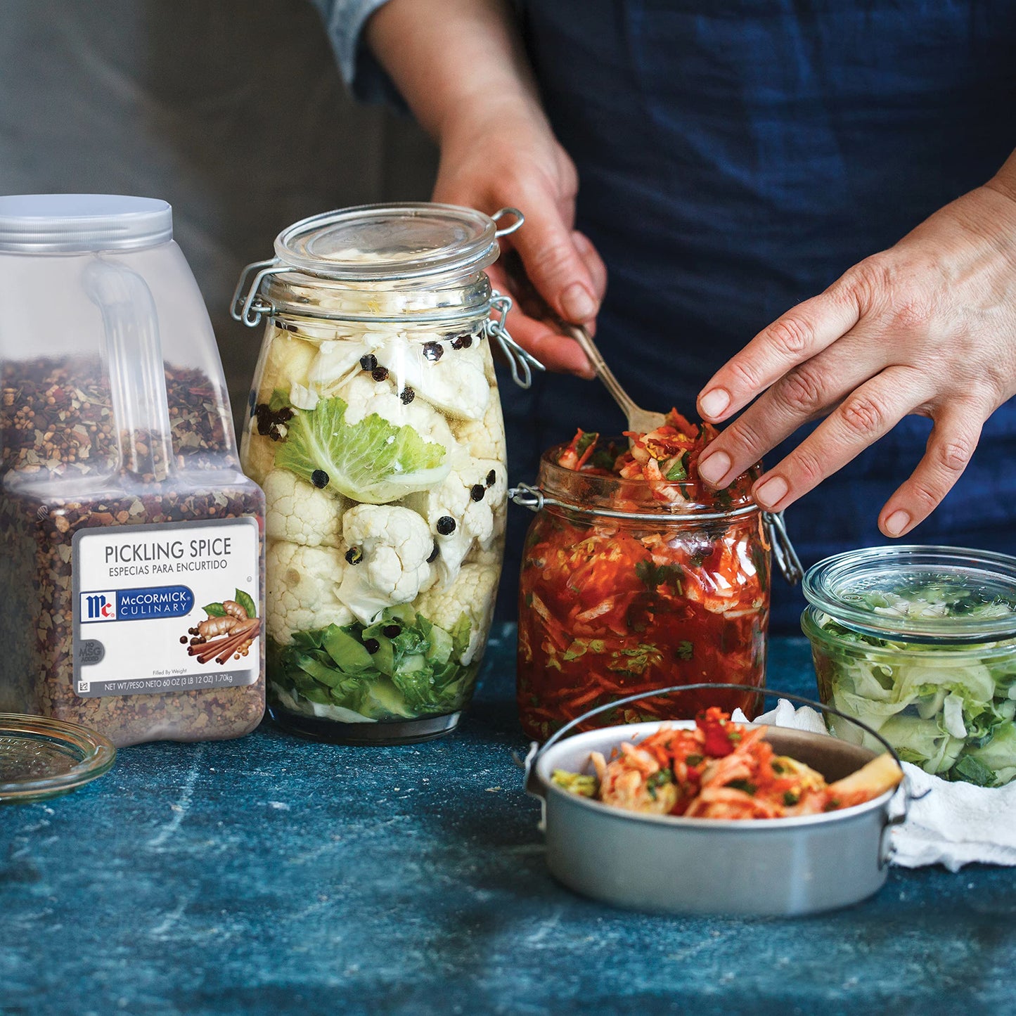 McCormick Culinary Pickling Spice, 12 oz - One 12 Ounce Container of Mixed Pickling Spice, Best for Seasoning Pickles, Corned Beef, Pot Roasts and More