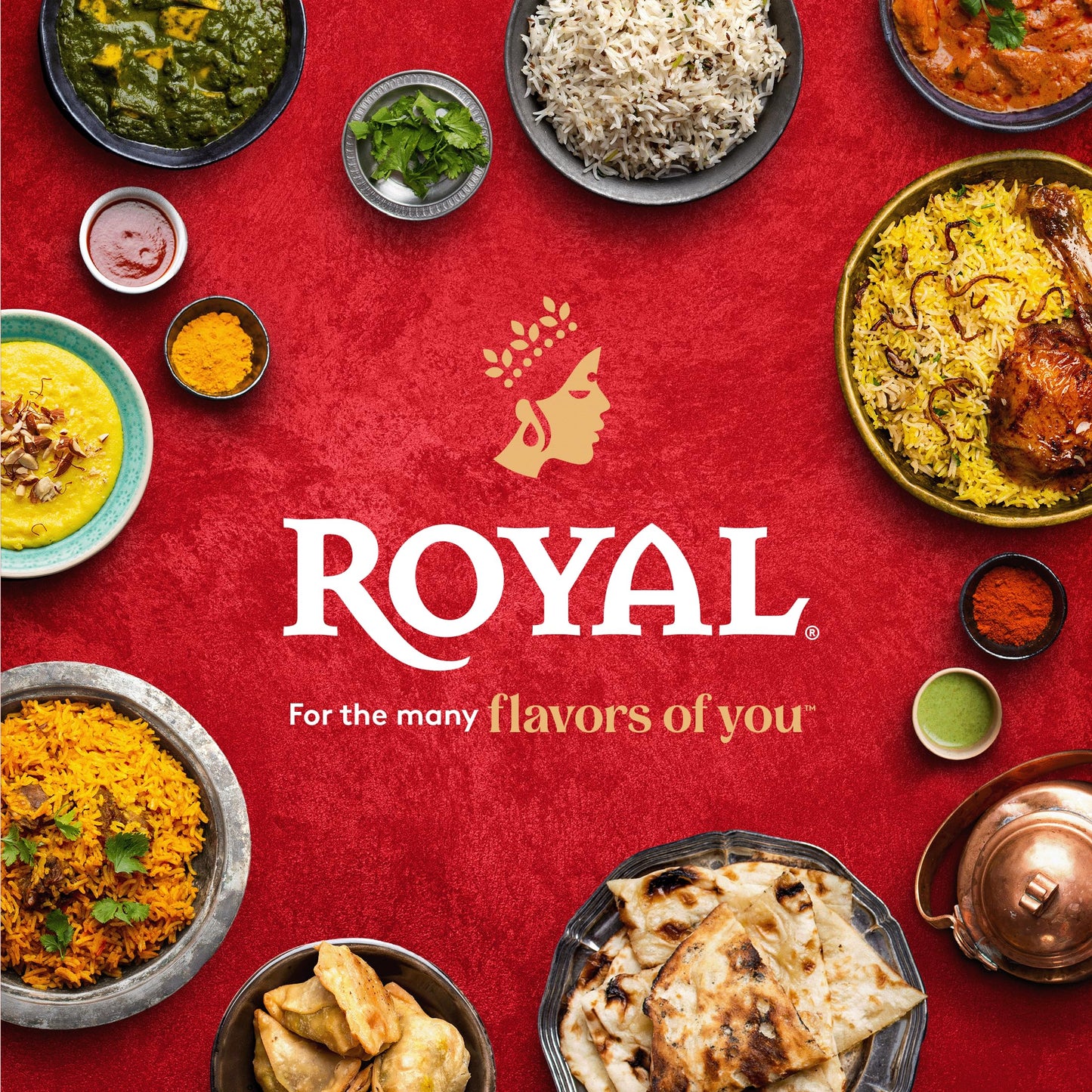 Royal - Naturally Aged Authentic Long Grain Indian White Basmati Rice - 15 lbs