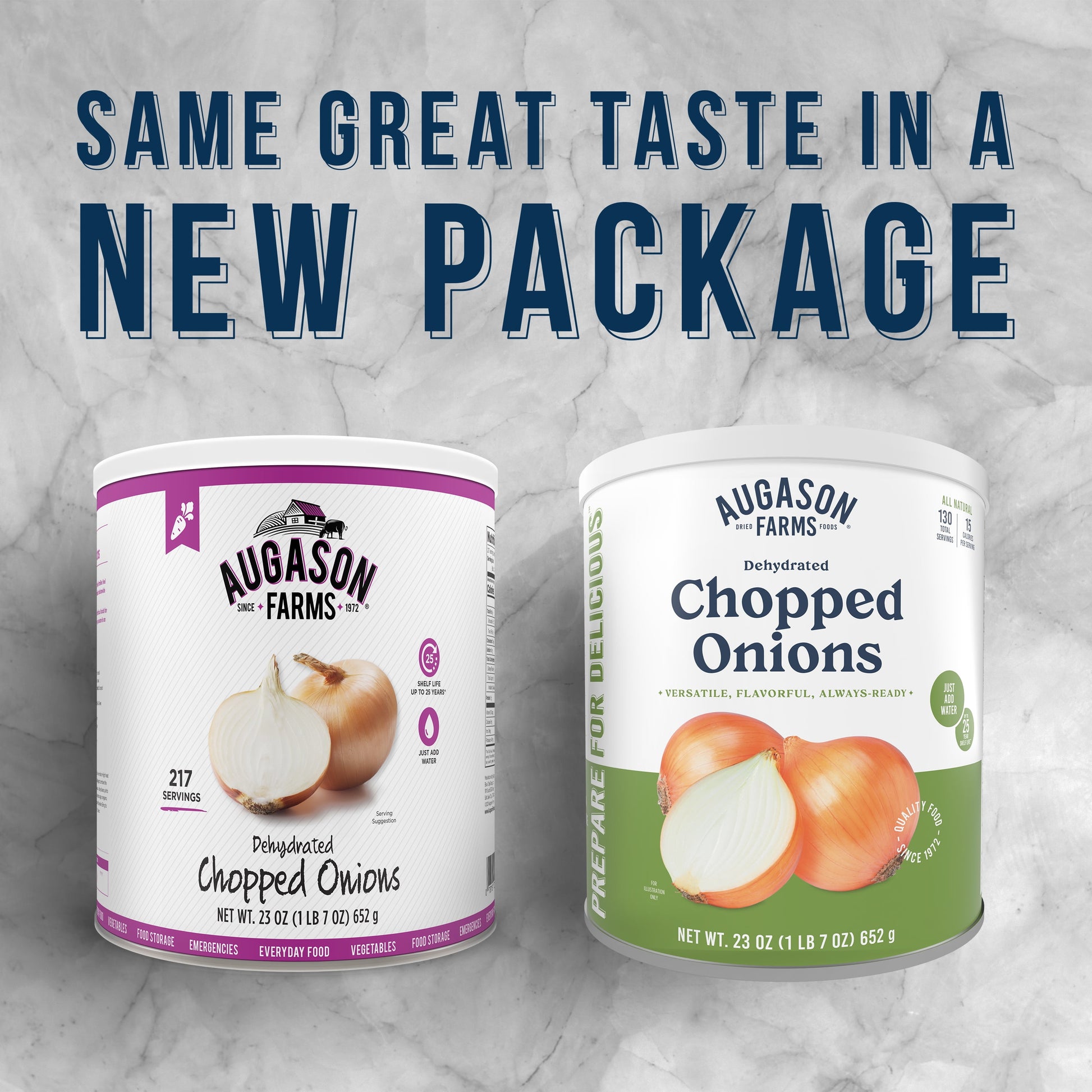 (3 Pack)  Dehydrated Chopped Onions No. 10 Can
